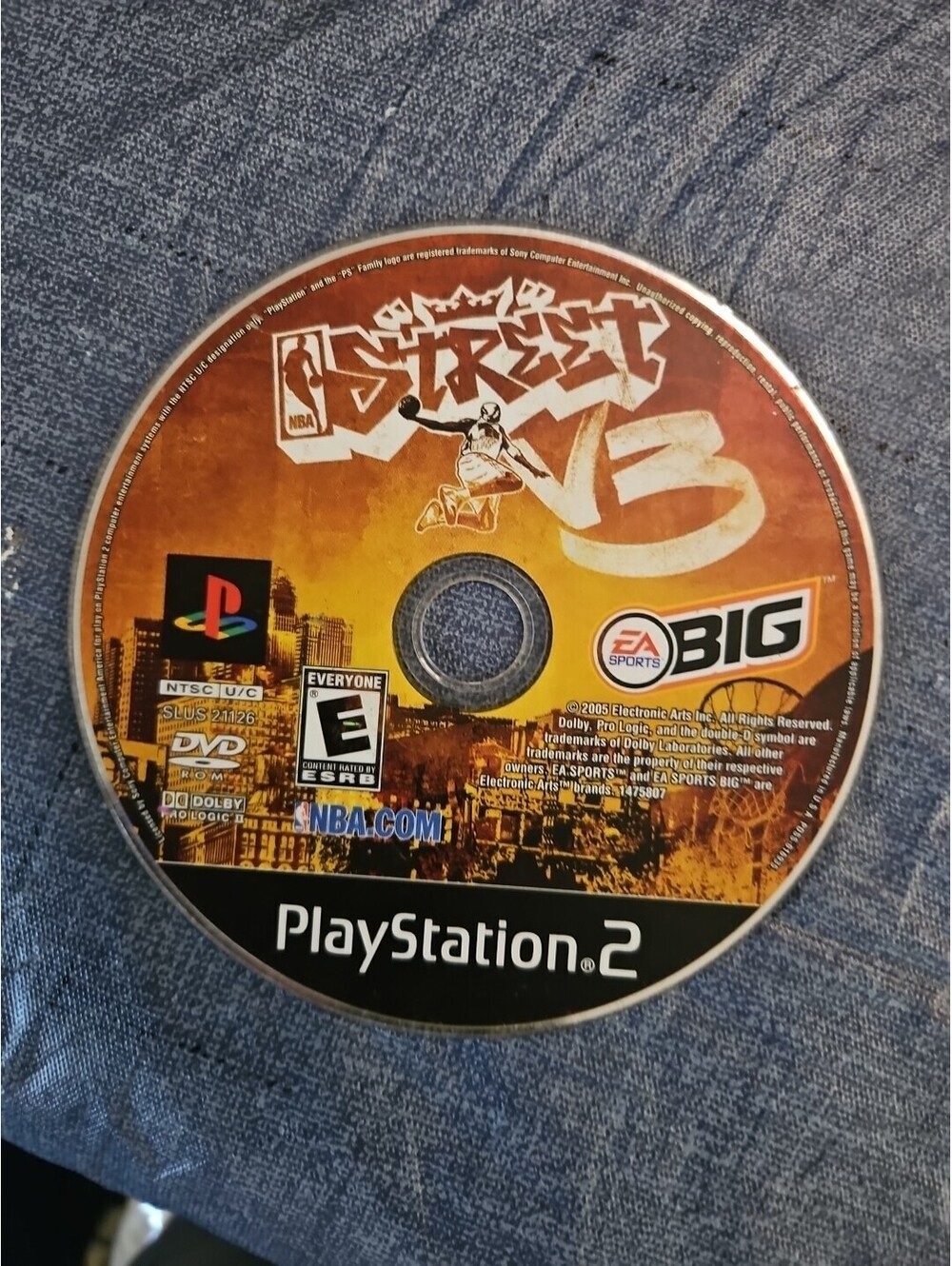 Street V3 - PS2 - Disc Only - Tested